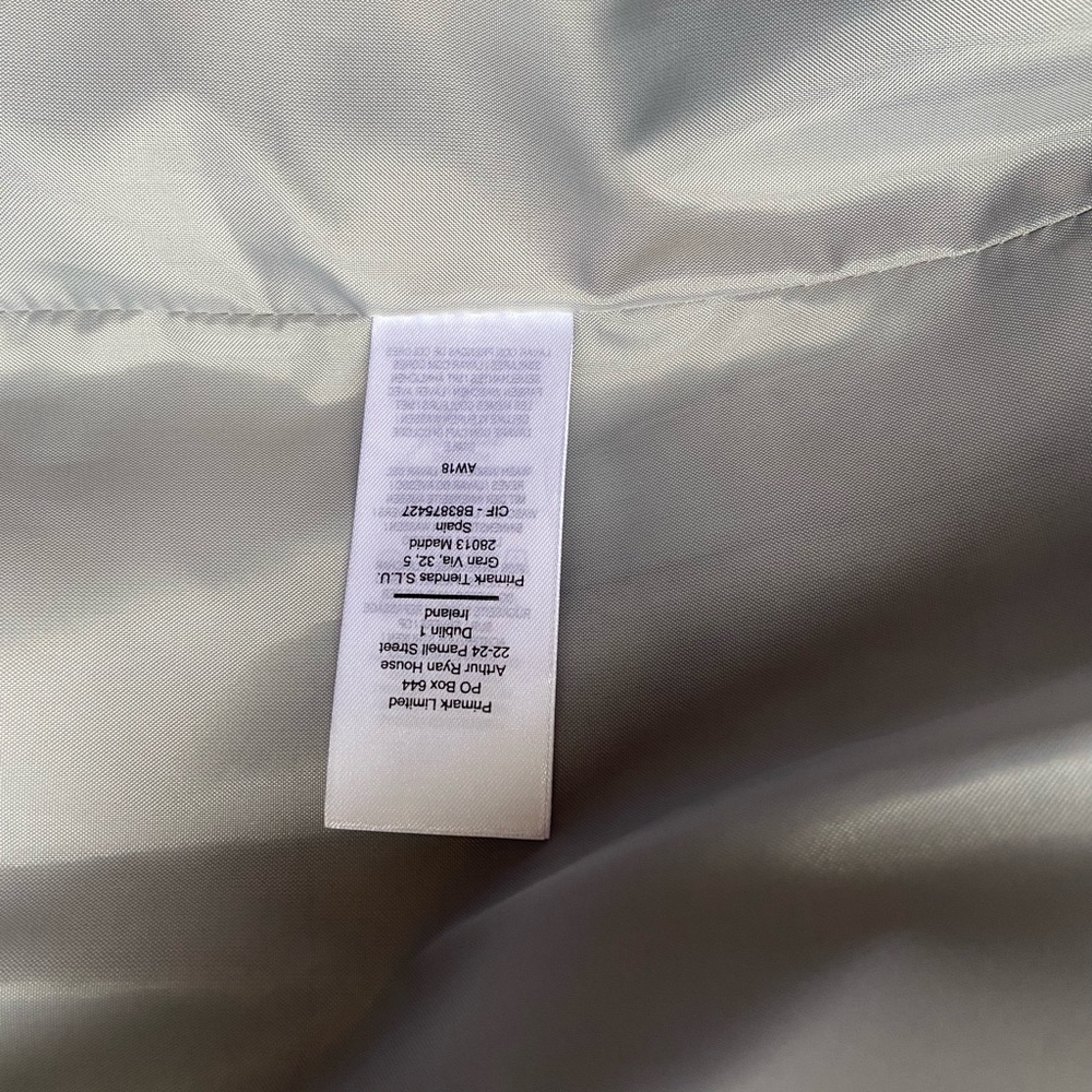 NEW PRIMARK Europe Spring Coat - Picture 6 of 7